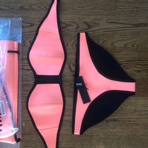 Triangl neoprene bikini NWT
